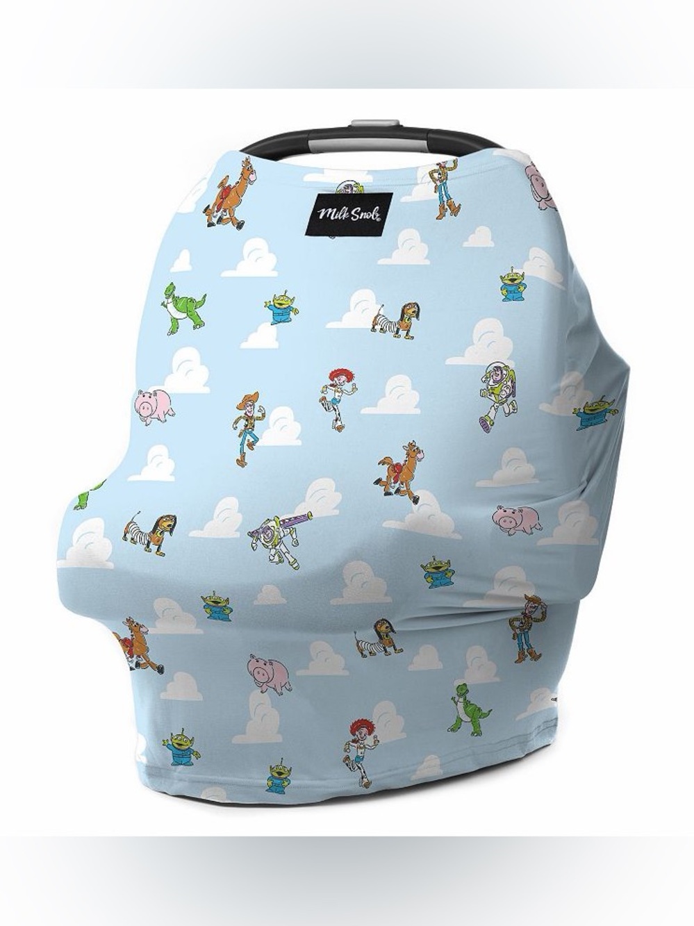 Milk Snob Disney/Pixar's Toy Story 5-in-1 Nursing & Car Seat Cover Sky Blue